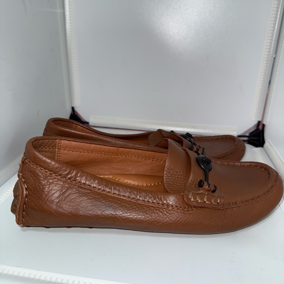 Coach womens Brown Loafers - Picture 4 of 6